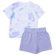 Nike Βρεφικό σετ Sportswear Futura Allover Print T-Shirt & Shorts Set